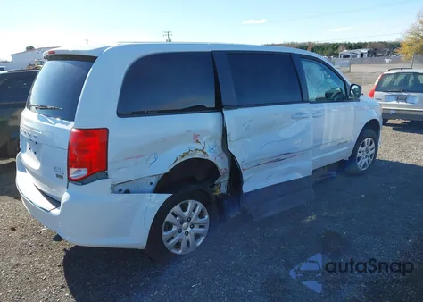 2014 Dodge Grand Caravan Se из США, поврежденный, VIN 2C7WDGBG7ER465389